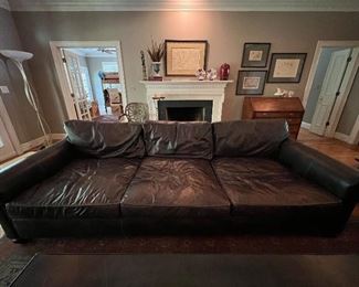 Restoration Hardware Leather couch