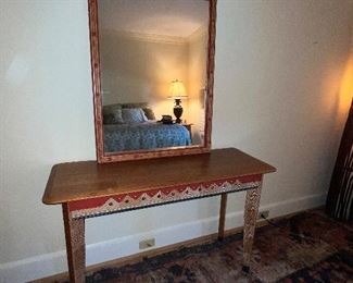 Handcrafted table by David Marsh