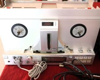 AKAI GX77 4 trac tape recorder ($350)