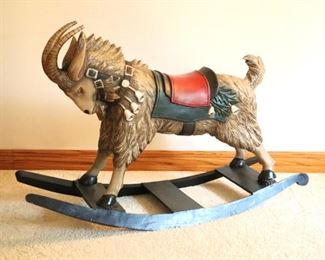 Childs rocking goat ($325)