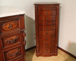 Jewelry armoire ($125)