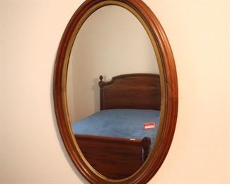 Oval mirror ($110)