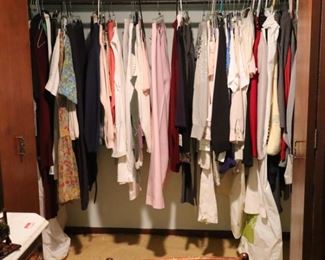 Women's clothes ($2 per hanger)