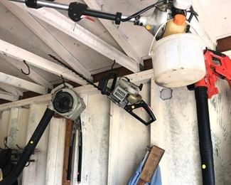 Hedge trimmer, leaf blower, other lawn equipment $25 each