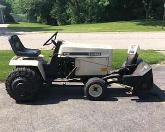 Lawn tractor with mower $700