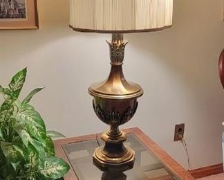 Large lamp (table not for sale)