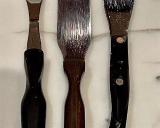 Cutco Knives                                                                                                a.  Cutco #1727 (left)                                                                                            b.  Cutco #1028 (middle)                                                                              c.  Cutco #1768 (right)    