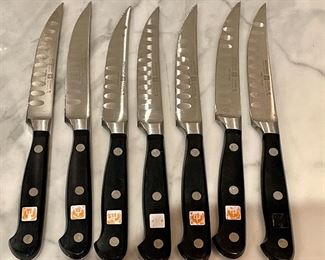 (7) Wusthof Knives