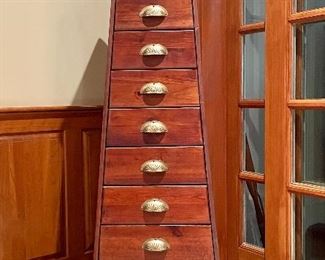 Pier 1 Unusual Chest - 20.25"l x 16.25"w x 59"h