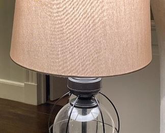 (2) Caged Ball Lamp - 22"