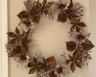 Metal Wreath - 27"
