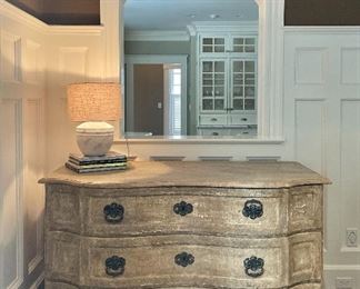 Distressed Dresser - 63"l x 30.5"w x 36.75"h  