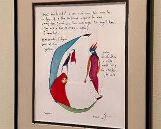 "Lifetime" by Brian Andreas Print - 11.25" x 14.25"