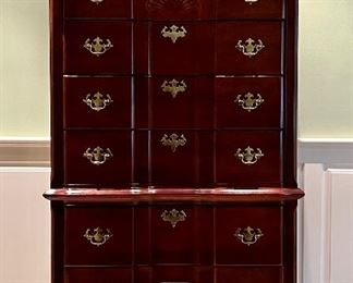 Highboy Dresser - 40.5"l x 18"w x 76"h