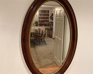 one of the antique mirrors