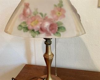 small Pairpoint lamp and shade