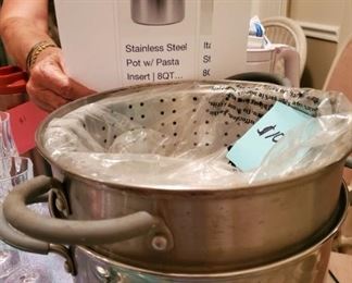 Philippe Richard Pot with Pasta Insert