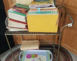 Kitchen Cart
Vintage Cookbooks