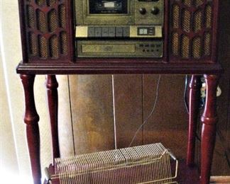 Vintage Memorex Radio - Record - Cassett Player