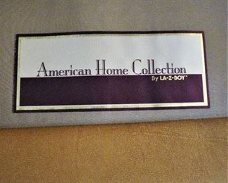 American Home Collection by LA-Z-BOY Saddle Leather Sofa (Very Nice)