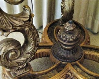 Matching Set of Elaborate Side Tables