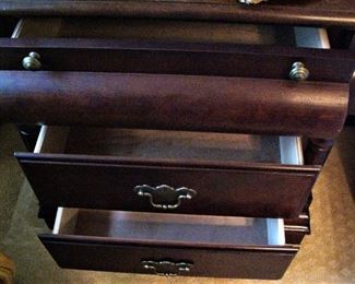 Matching Antique Waterfall Side Table