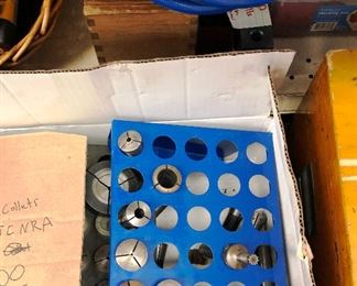 Collets for a machinist