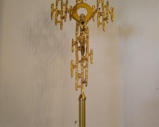 7 ft processional crucifix mid century modern brutalist design