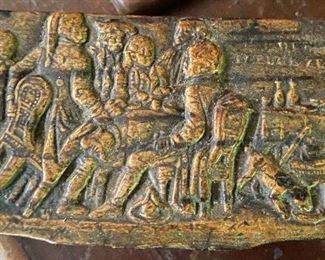 Early Carved Wooden Box