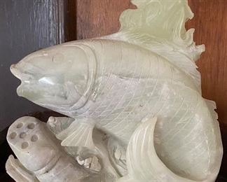 Oriental Jade Statue