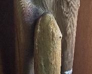 Very Old African Funeral Statue