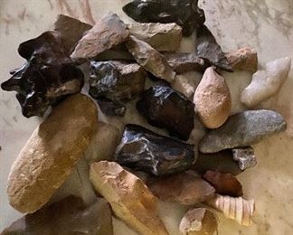 Arrowheads and Scrapers