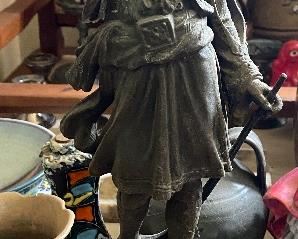 Spelter Statue 
