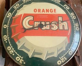 Pam Orange Crush Advertising Thermometer