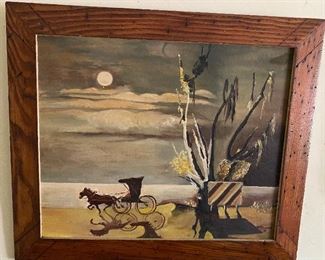 Signed Rogers Oil Painting