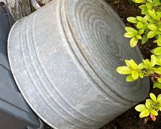 Galvanized Tub