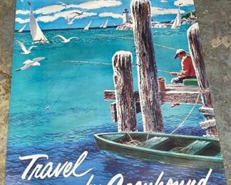  Old Greyhound Advertising Posters