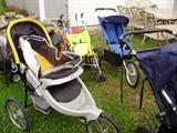 Strollers for walking or jogging.
