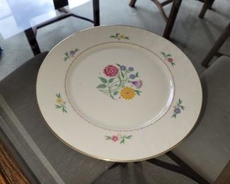 Place setting for 12 and serving pieces, Community China Lady Hamilton