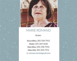 Marie Romano, BHAM
