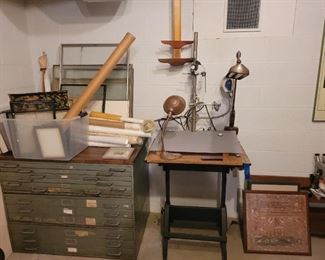 Industrial office pieces