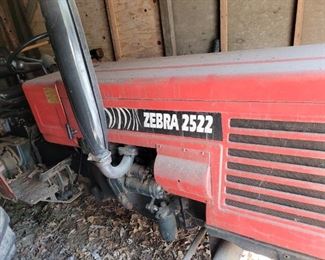  zebra 2522 tractor