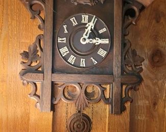 Antique cuckoo clock