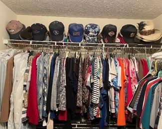 Clothes and hats!