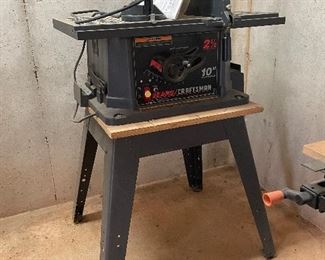 Sears/craftsman 10 inch motorized bench top tablesaw