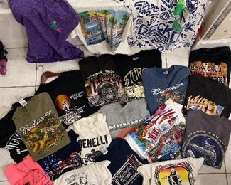 Unbelievable collection of vintage t-shirts!!