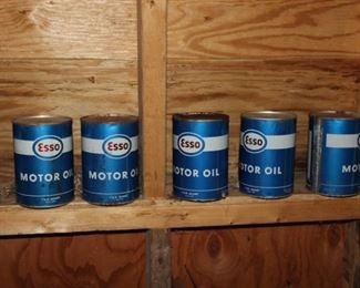 Vintage Esso Motor Oil