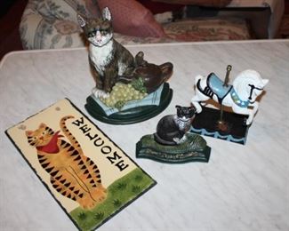 Lots of Cat Collectibles