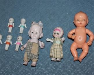 KEWPIES - BISQUE & CELLULOID