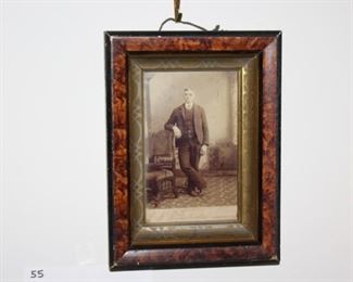 FRAMED CABINET CARD - NANTICOKE, PA